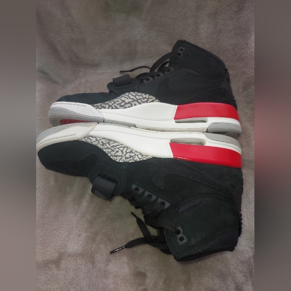 Jordan Legacy 312 Black Suede Sneakers 2019 - Picture 14 of 14